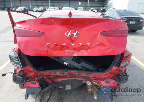 2020 Hyundai Elantra Sel from USA, damaged, VIN 5NPD84LF7LH554726